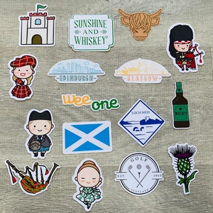 Scotland stickers
