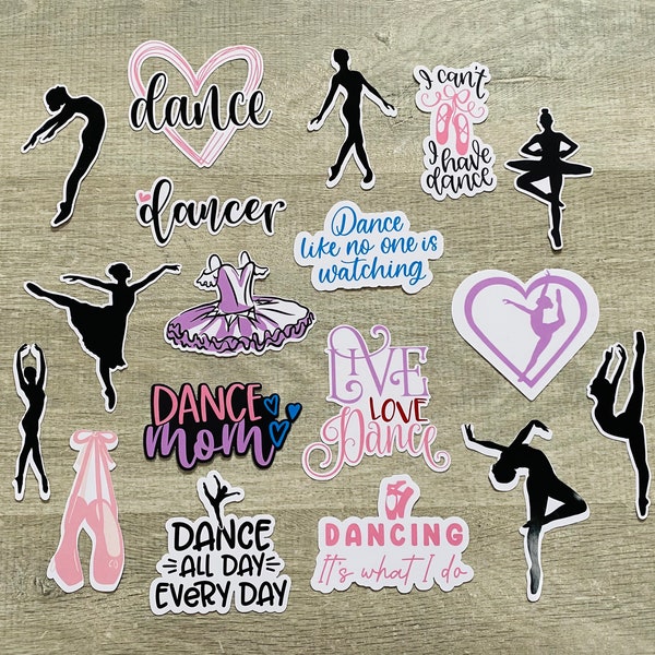 Dance Ballet Stickers