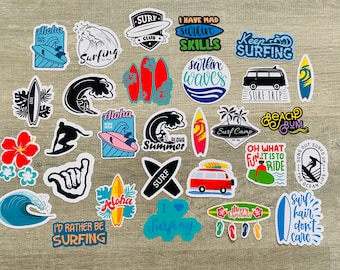 Surf stickers