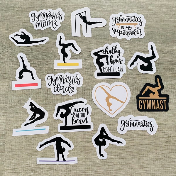 Gymnastics stickers
