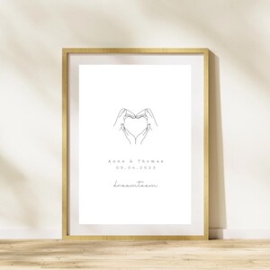 Friendship Digital Poster | Personalized Couple Poster| Love Couple Poster Gift | Gift friendship | Gift idea friends