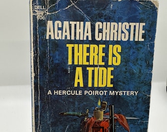 Det finns en tidvattenvåg - Agatha Christie - Hercule Poirot-mysteriet - 1970 Dell Paperback