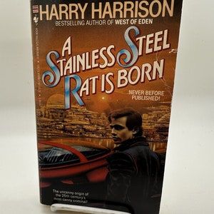 Narodziny szczura ze stali nierdzewnej - Harry Harrison - 1985 Bantam Paperback