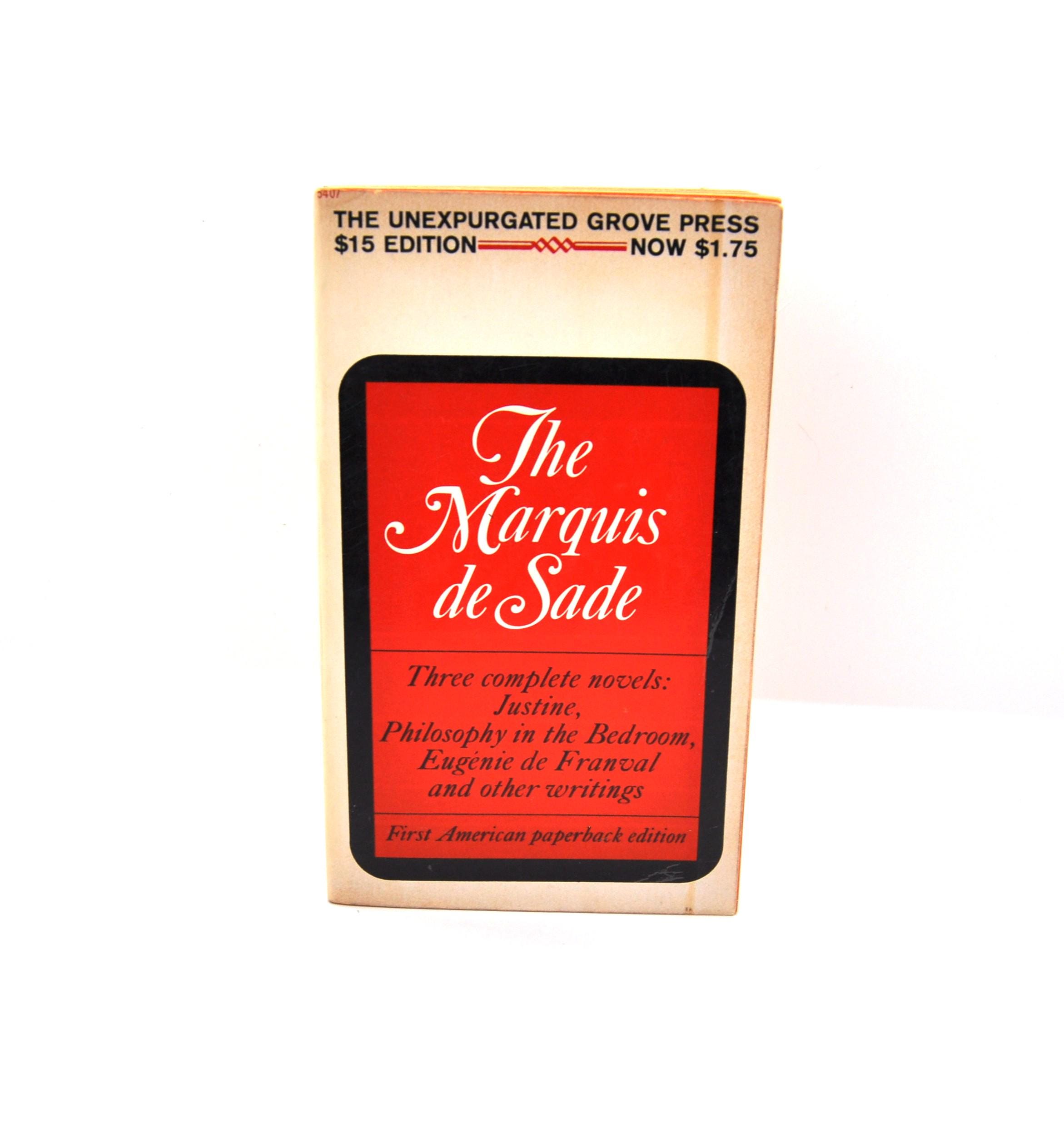 Marquis De Sade Books - Etsy