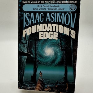 Foundation&#39;s Edge - Isaac Asimov - 1987 Del Rey Taschenbuch - Michael Whelan Cover
