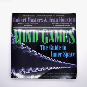 Mind Games - The Guide to Inner Space - Robert Masters & Jean Houston - 1998 Quest Paperback