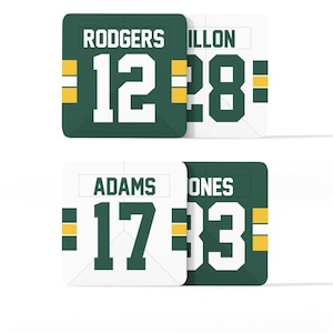 Koszulka Green Bay Packers Custom - zestaw podstawek pod napoje 4 szt.