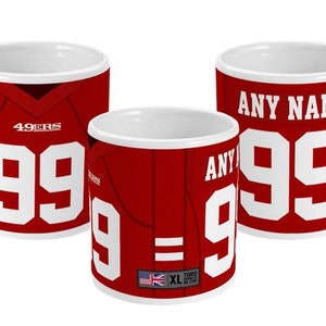 49ers Personalized Cups - Etsy