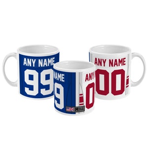 New York Giants 2021 Theme Link Up Home Road Jersey 11oz Mug
