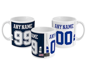 Dallas Cowboys 2021 Theme Link Up Home Road Jersey 11oz Mug
