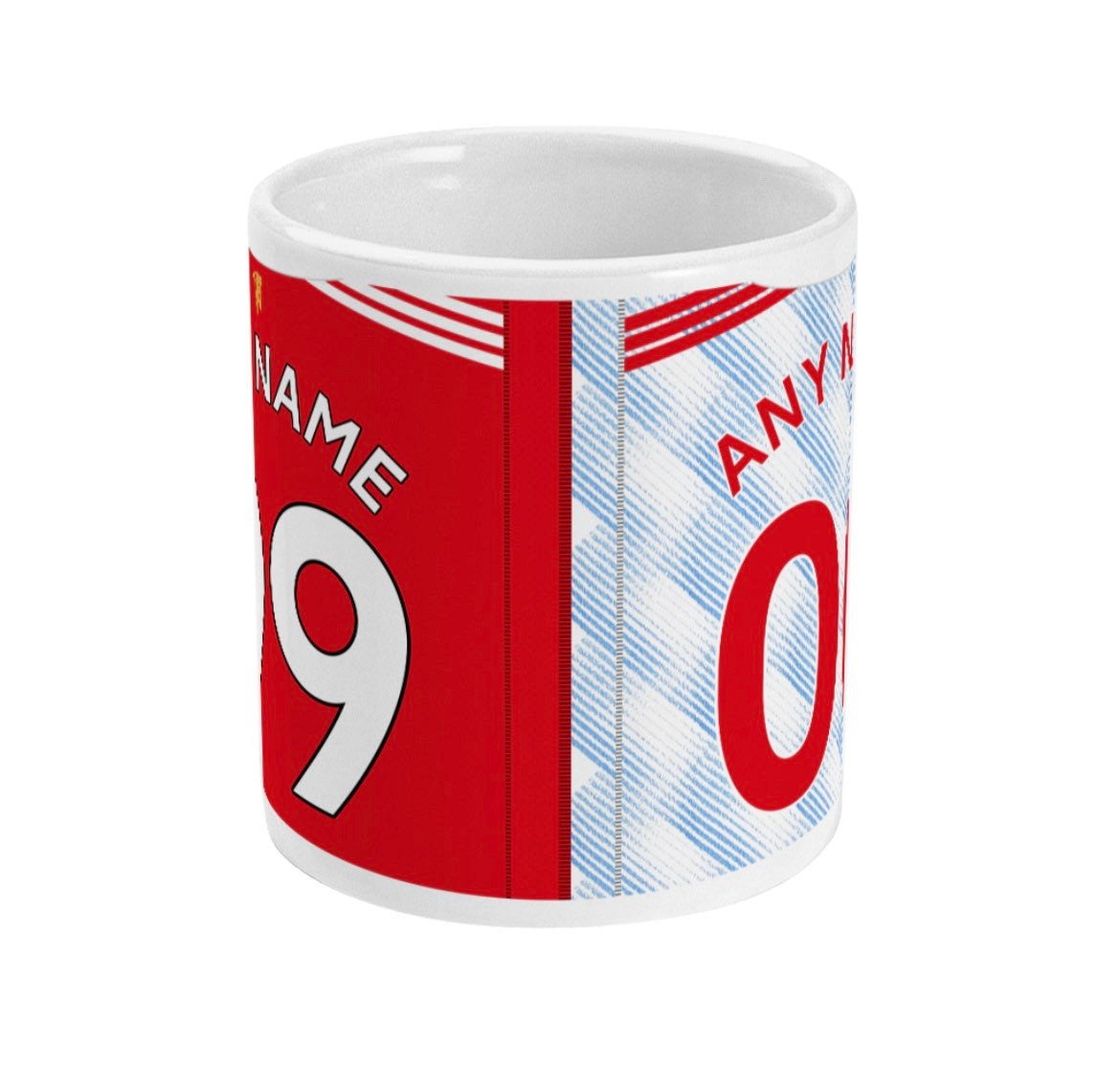 Manchester United 2021/22 Theme Personalised Football Shirt Home / Away