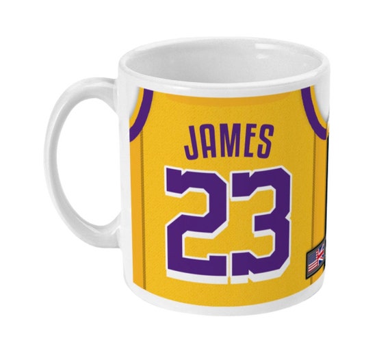Custom LA Lakers Theme Jersey Barcode