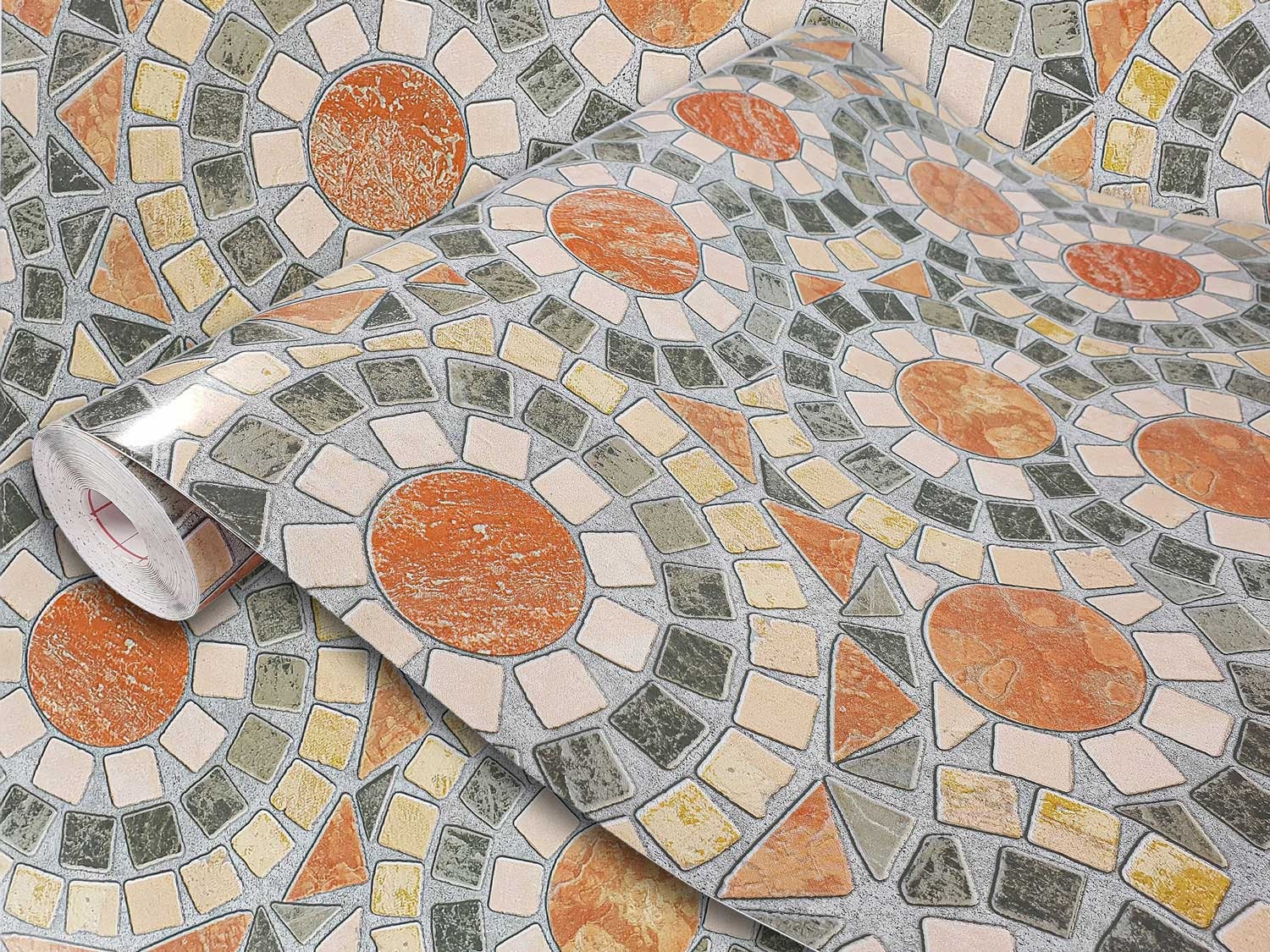 Film Adhésif Décoratif D-C-Fix Mosaïque Opaca - Vinyle Autocollant 45cmx2M