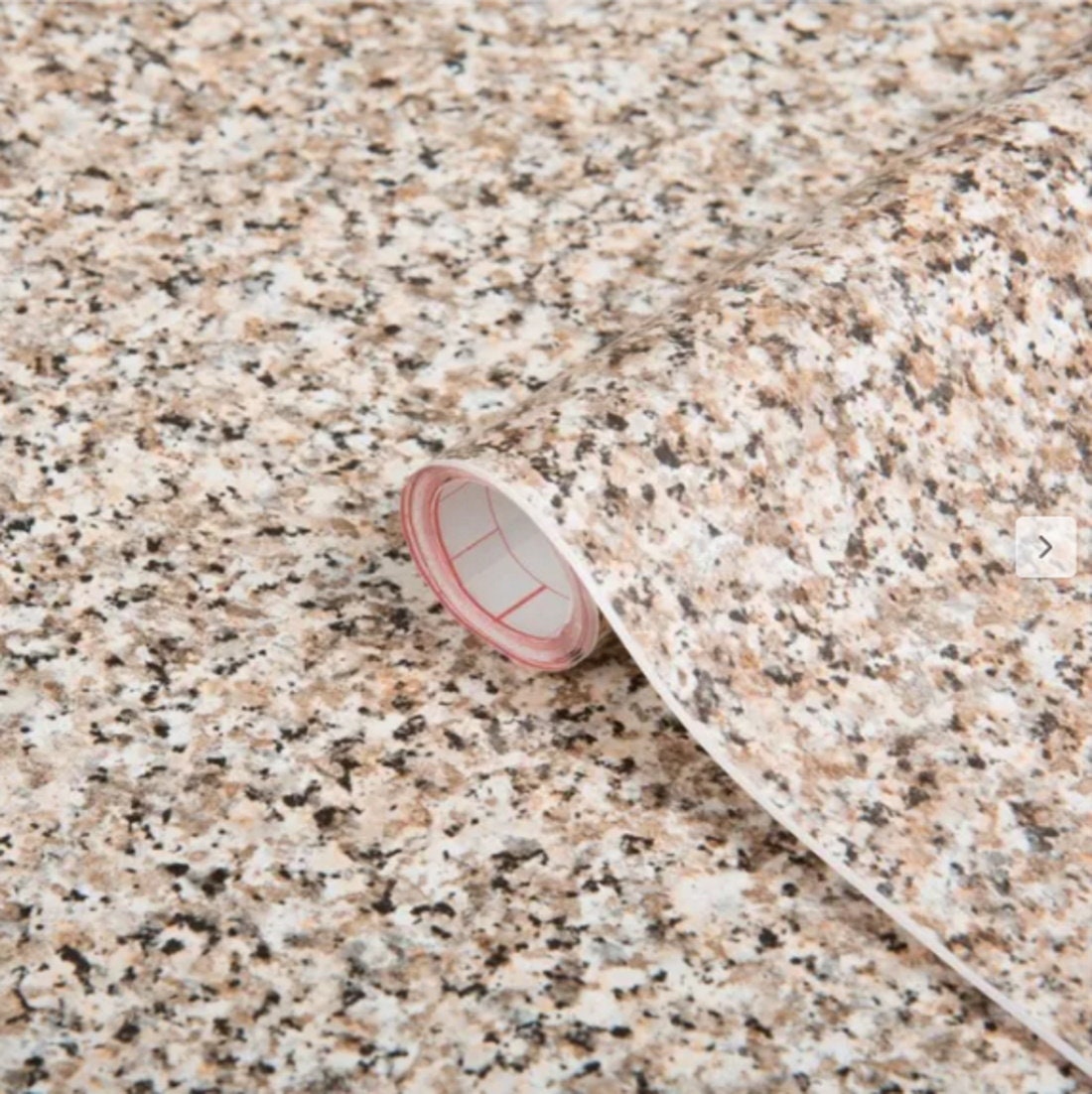 Film Adhésif Décoratif D-C-Fix - Motif Granit Beige Porrinho Vinyle Autocollant 45cmx2M