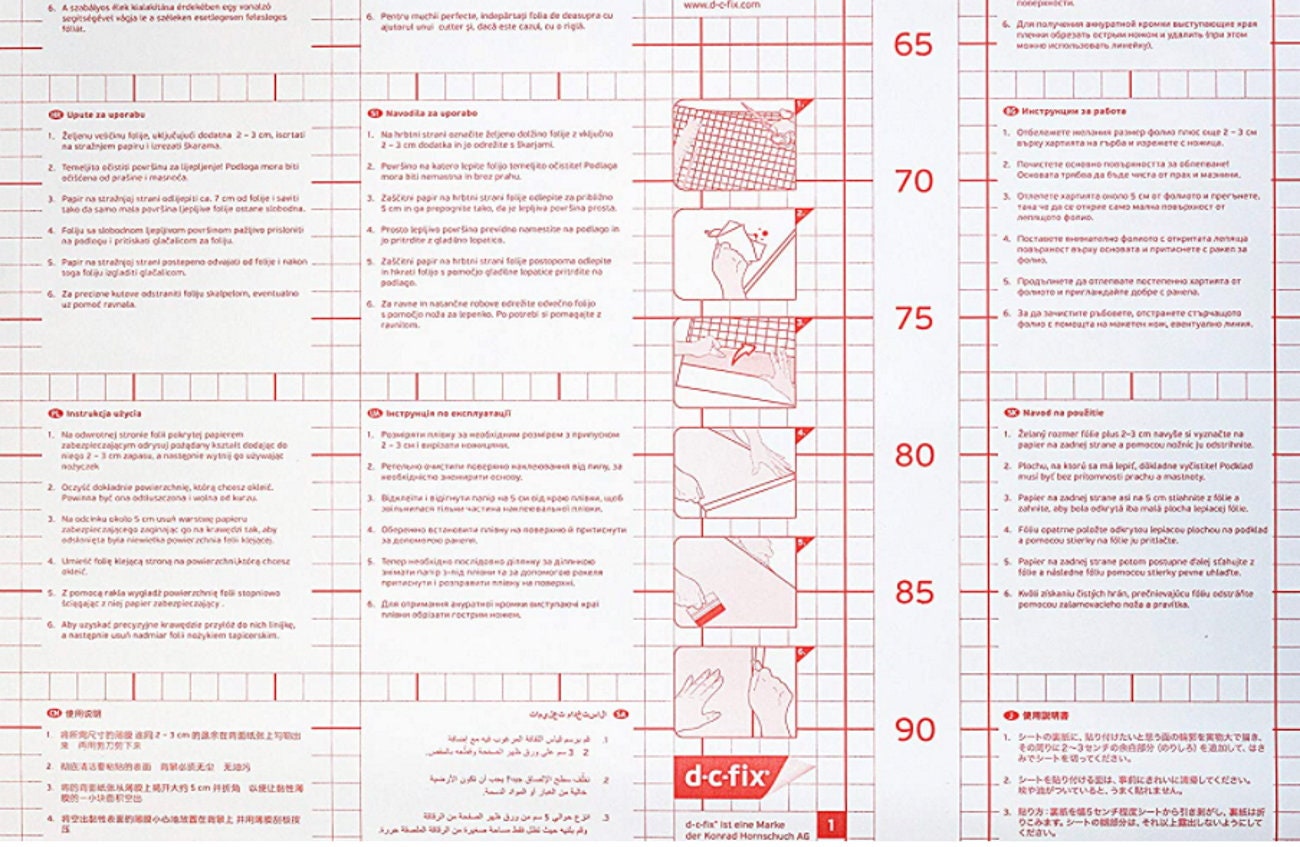 Decorative Adhesive Film Dcfix Wood Light Oak Sonoma Etsy
