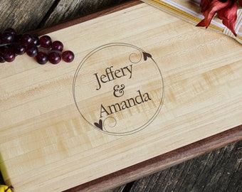 Personalized Cutting Board, Custom Chopping Board, Heavy-Duty Board, Carving Board, Lifetime Warranty