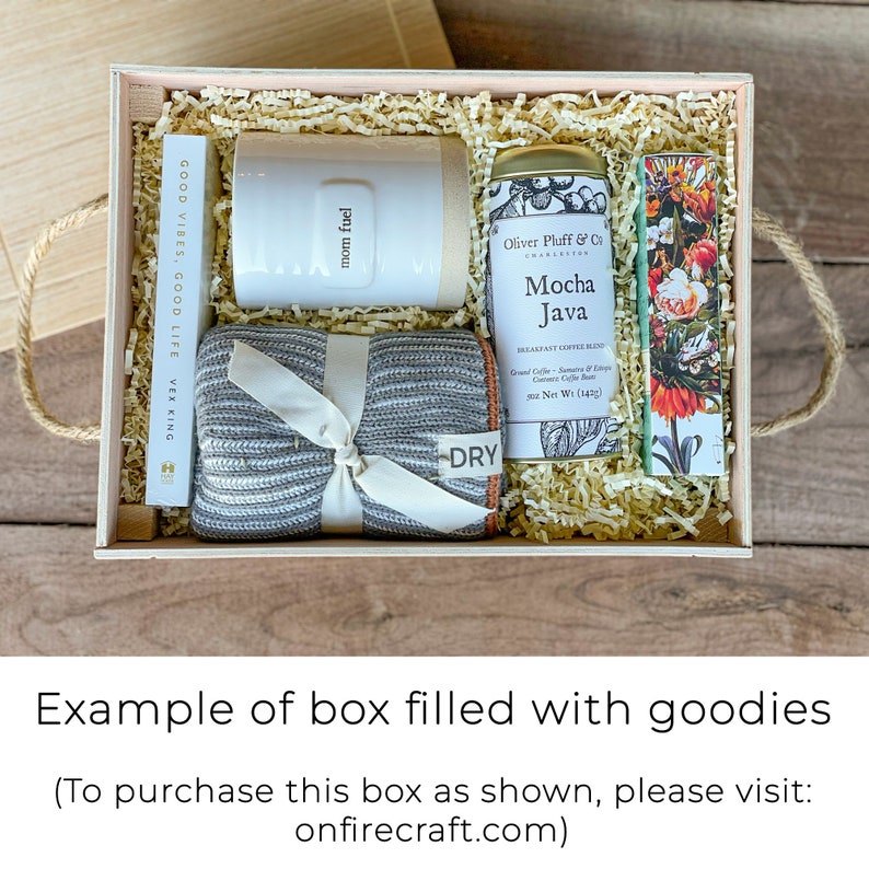 Unique Personalized Gift Box, Mother's Day Gift Box, Empty Gift Box, Keepsake Box 12x9x6 image 9