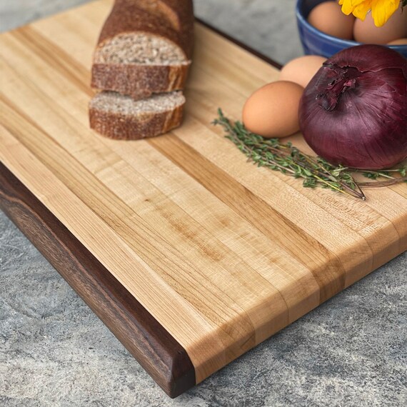 Maple Butcher Block, Cutting Board, Carving Board, Thick Chopping Board,  Lifetime Warranty, 18x11x1.25 