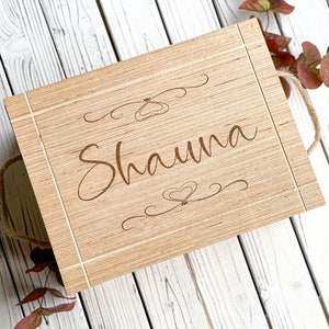 Unique Personalized Gift Box, Mother&#39;s Day Gift Box, Empty Gift Box, | Keepsake Box | 12x9x6&quot;