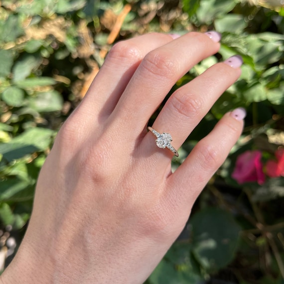 Setting Carat Tiffany Engagement Ring Buy The Oval Tapered