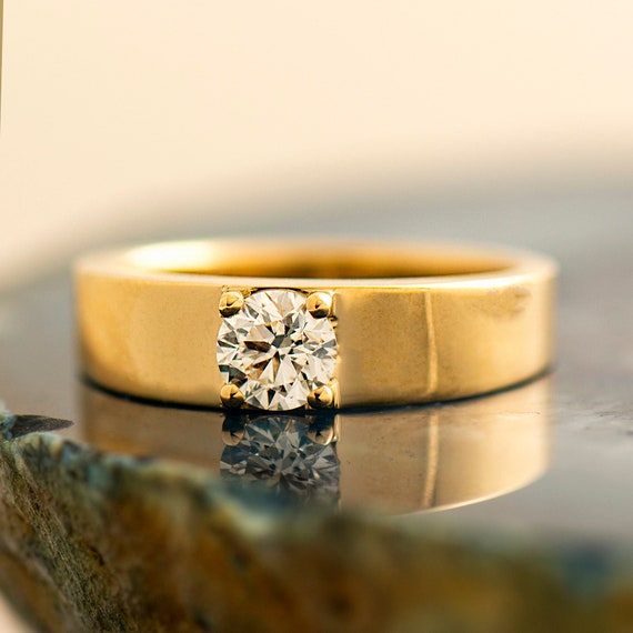 Men's Diamond Ring-AM21D11 – Patiala Diamonds