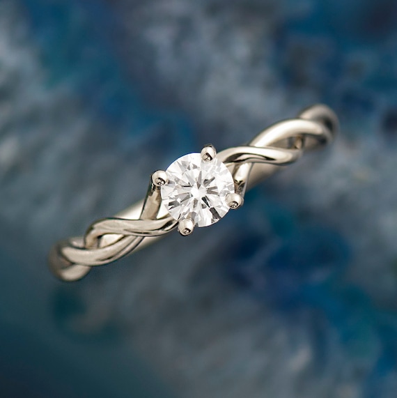 Celtic engagement rings etsy deals