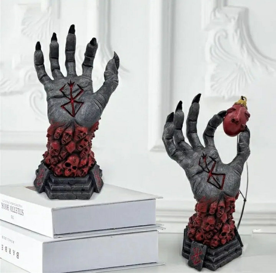26cm Berserk Hand of God Resin Figure Statue Guts PVC Action Anime