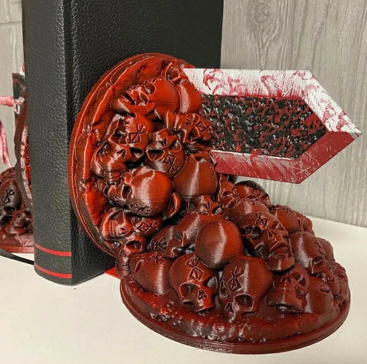 Berserk Bookends Furious Bookends Dragon Slayer Resin Ornament Etsy