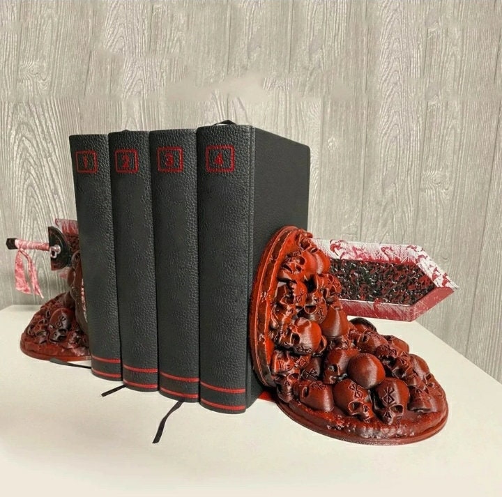 Berserk Bookends Furious Bookends Dragon Slayer Resin Ornament Etsy