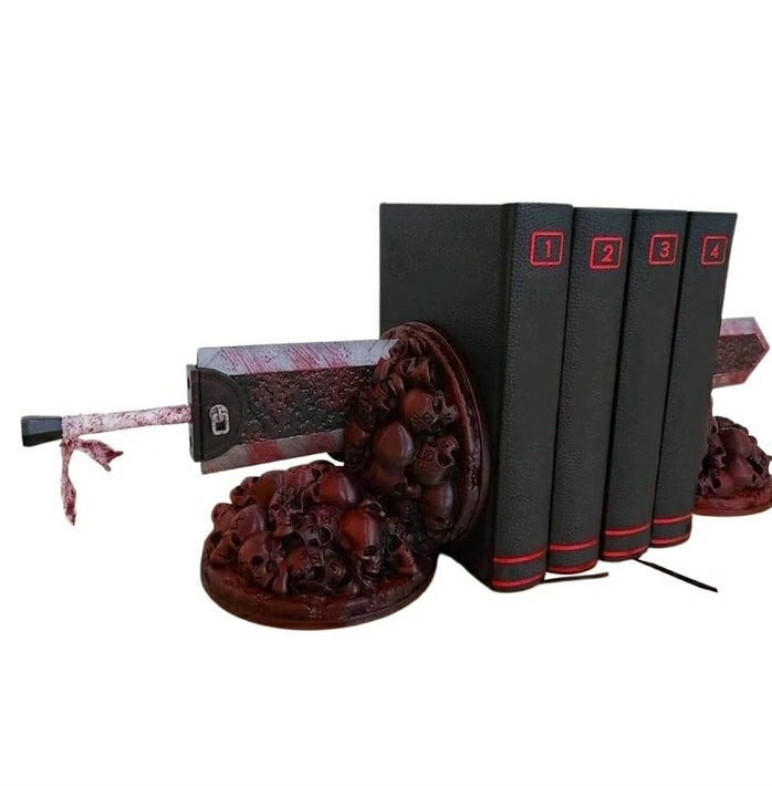 Berserk Bookends Furious Bookends Dragon Slayer Resin Ornament Etsy