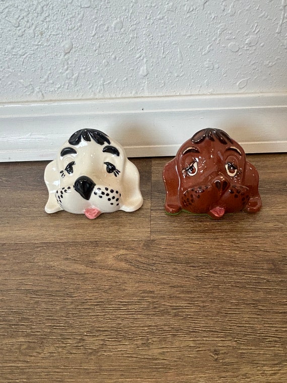 Ceramic dog eyeglass holder Gem