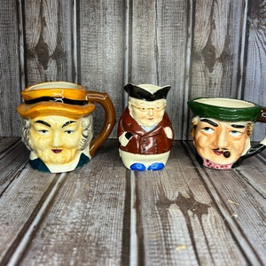 VTG. Old Man Face Mug Occupied Japan