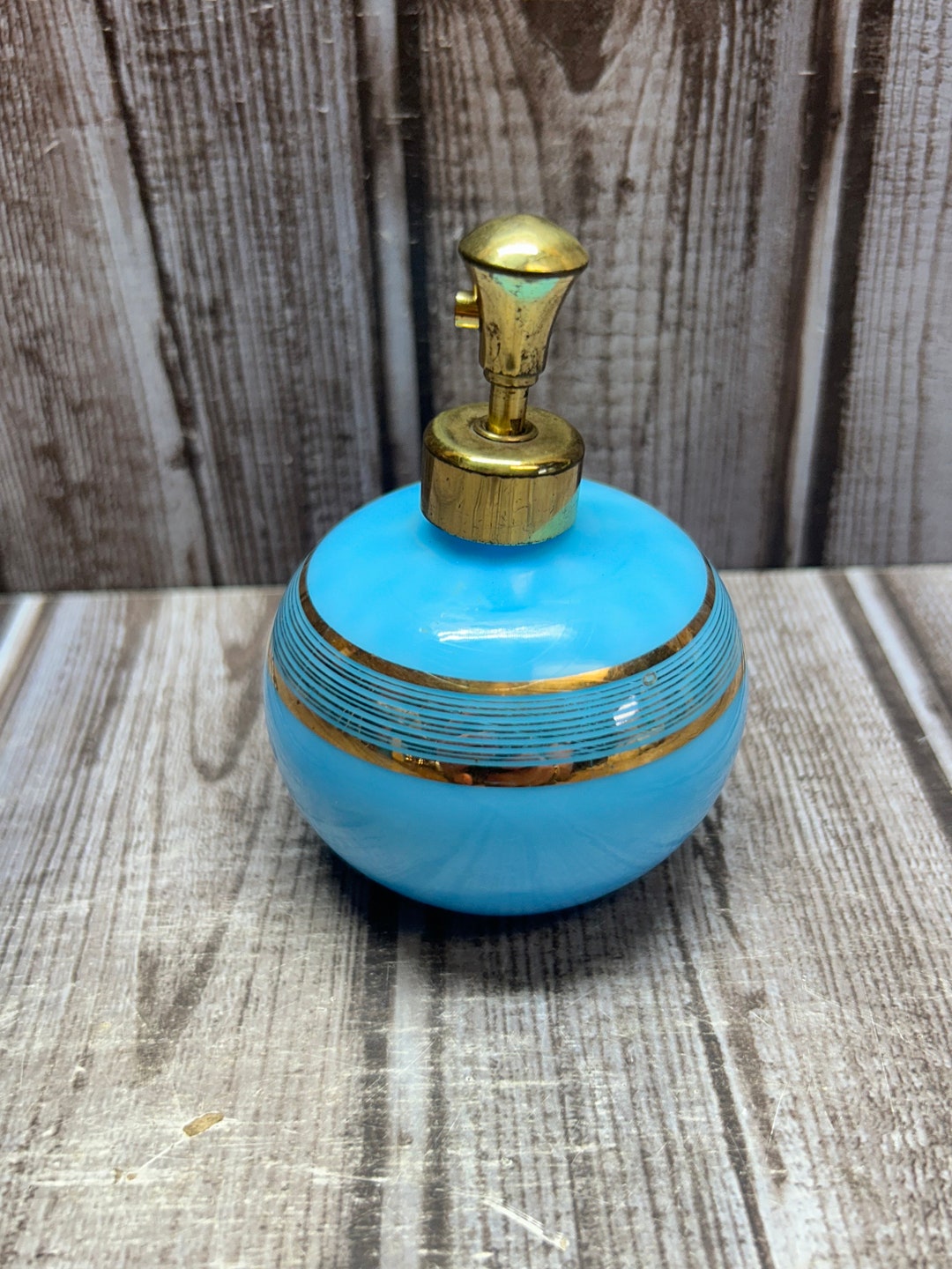 Irving W. Rice Irice Imports Blue Perfume Bottle Made in France - Etsy