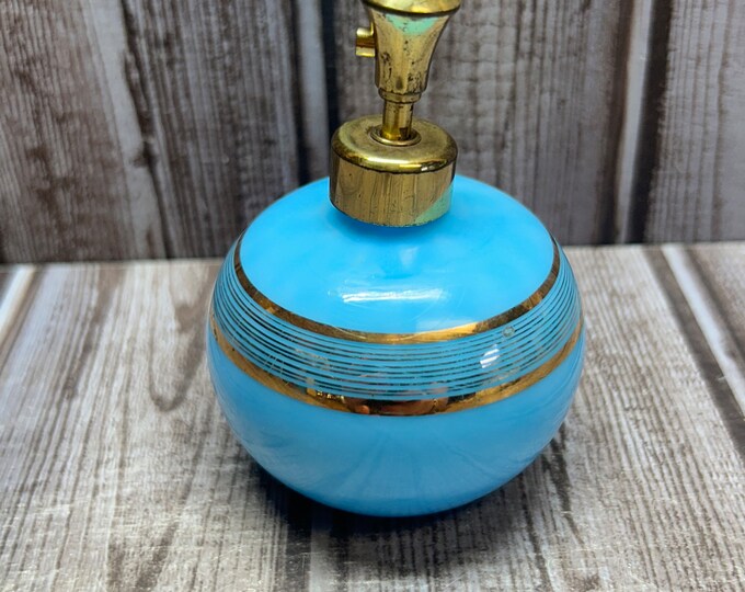 Irving W. Rice Irice Imports Blue Perfume Bottle Made in France - Etsy