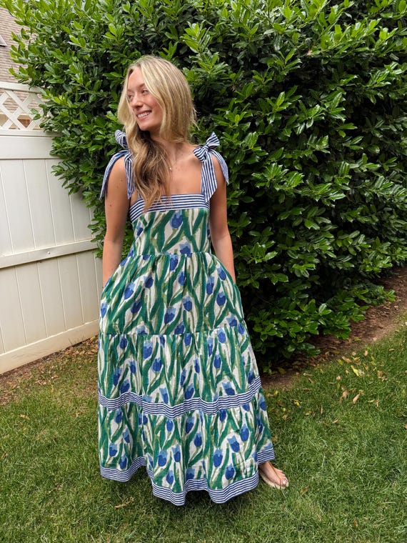princess polly baby blue dress blue hydrangea dress