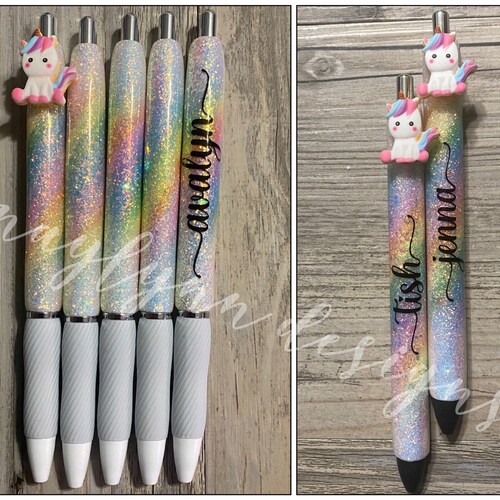 Unicorn Glitter Pens Inkjoy Glitter Pen Sharpie Sgel Etsy