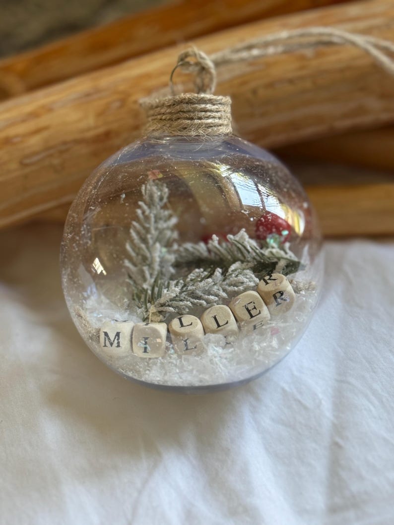 Christmas Ornament, Personalized Ornament, Name Ornament, Custom ...