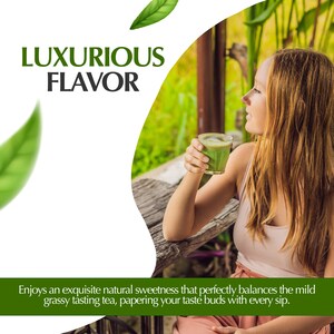 Luxurious Flavor - Enjoys an exquisite natural sweetness that perfectly balances the mild grassy tasting tea, papering your taste buds with every sip - Kagoshima Tea Organic Matcha Green Tea Powder – 30g