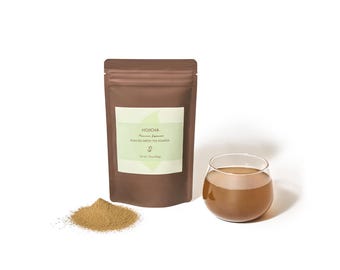 Hojicha Powder - Roasted Japanese Green Tea Powder, Low Caffeine Houjicha for Lattes & Baking, Naturally Sweet Tea (3.5oz / 100g)