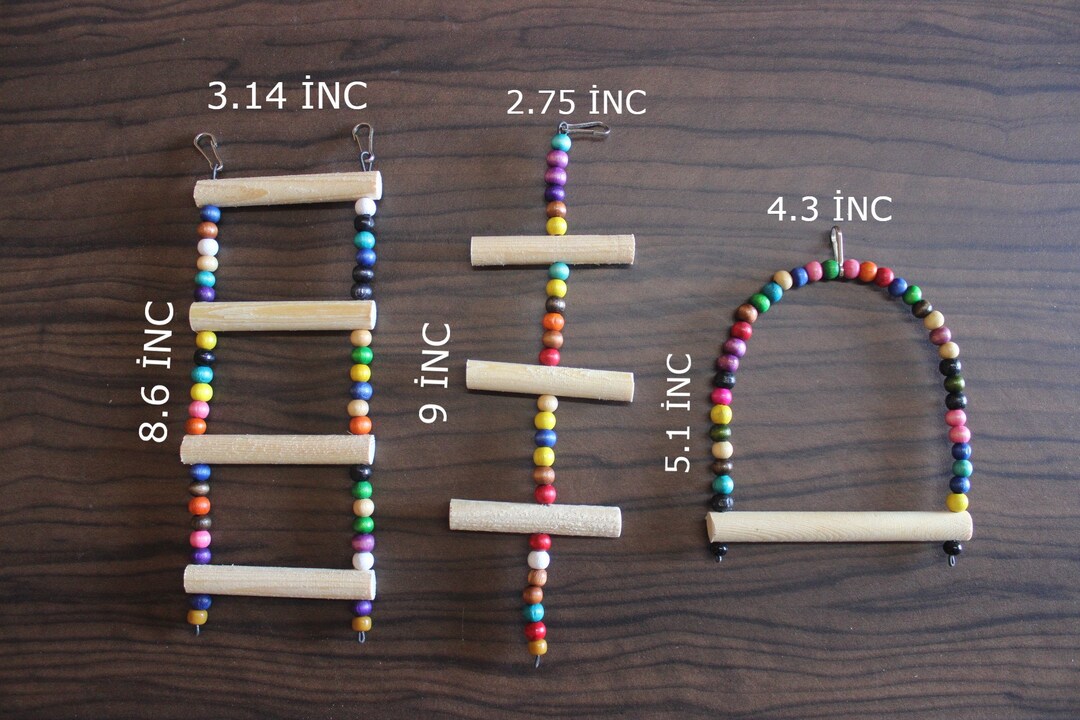 Bird Toys Bird Swing Naturel Bird Toy Handmade Bird Toys Etsy