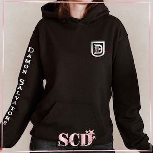 Damon Salvatore Hoodie, If you are going to be bad Hoodie, The Vampire Diearies Hoodie, Hello Brother, Team Damon Hoodie, Gift For Her.