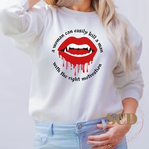 Rebekah Inspired Sweatshirt, Rebekah Mikaelson, TVD fan, The Originals Fan gift, TVD Universe, Vampire Sweatshirt, Unisex Fit Sweatshirt