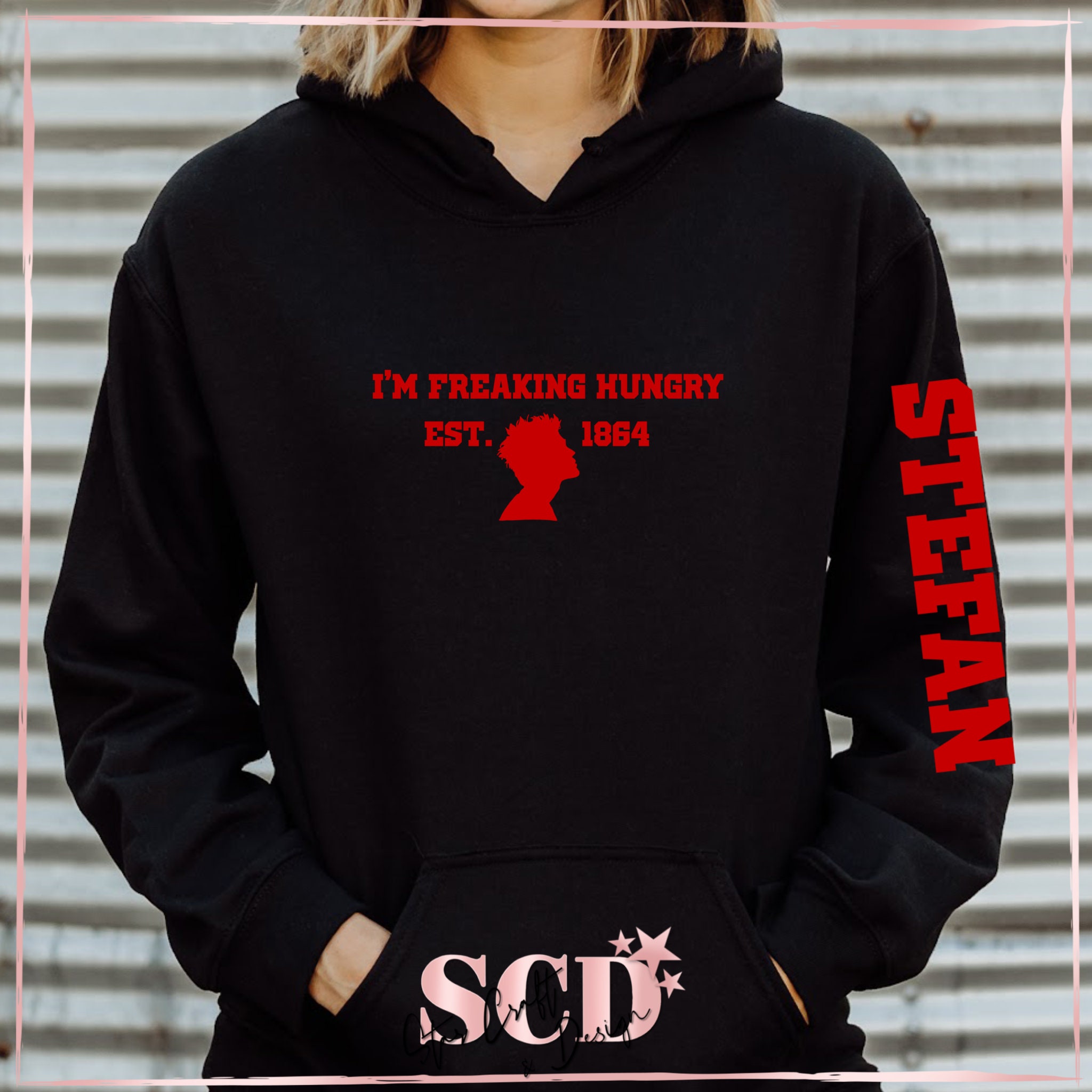 Salvatore Brothers Stefan Salvatore Hoodie Vampire Diaries Damon