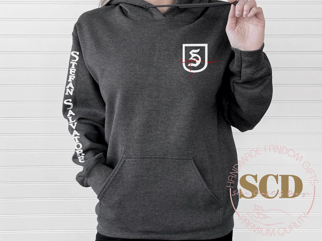 Stefan Salvatore Hoodie, I Am a Vampire and This is My Story Hoodie, the  Vampire Diearies Hoodie, Hello Brother, Team Stefan Hoodie,