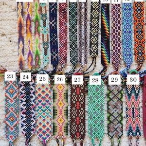 Assorted Bracelets Normals Woven Brazilian Friendship Bracelets From Embroidery Floss Macrame Boho VSCO Style image 2