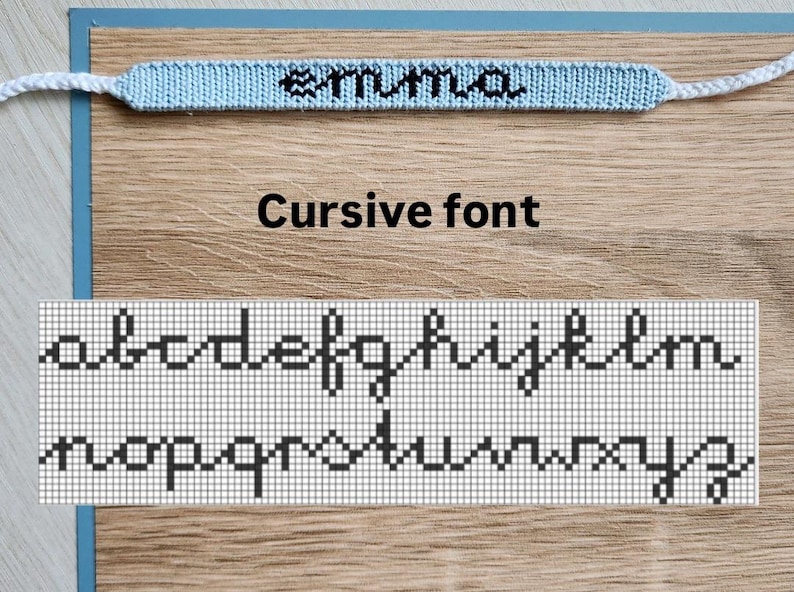 Custom Name Friendship Bracelet: Hand Knotted Embroidered String - Etsy ...