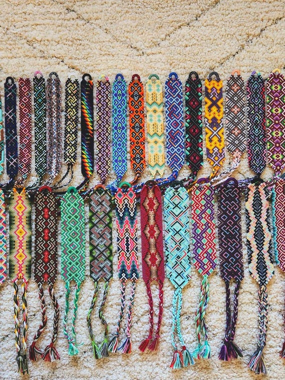 Braided Bracelet Embroidery Thread Bracelet Patterns Easy