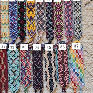 Assorted Bracelets Normals Woven Brazilian Friendship Bracelets From Embroidery Floss Macrame Boho VSCO Style image 3