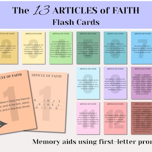 Cartões de Artigos de Fé - Download Digital SUD