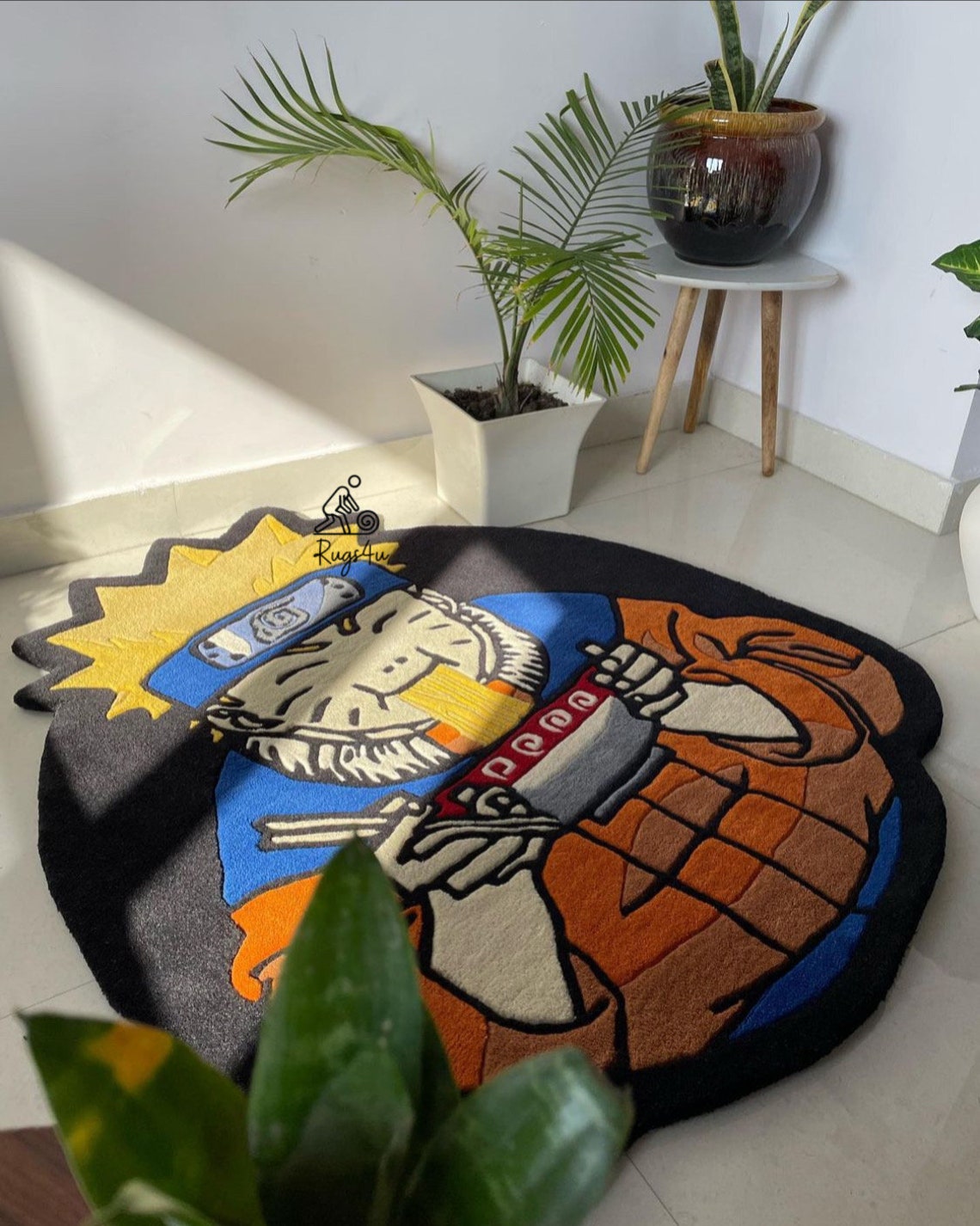 CUSTOM CARTOON RAMEN Rug / Fathers Day Gift / Rugs for Kids / Hypebeast ...